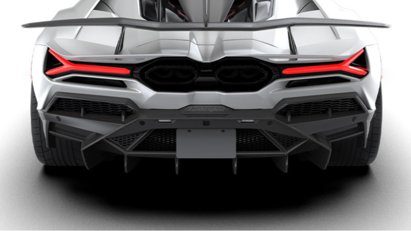Photo of 1016 Industries Carbon Rear Diffuser for the Lamborghini Revuelto - Image 2